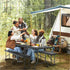ADSafety Opvouwbare Campingtafel Zwart - ADSafety