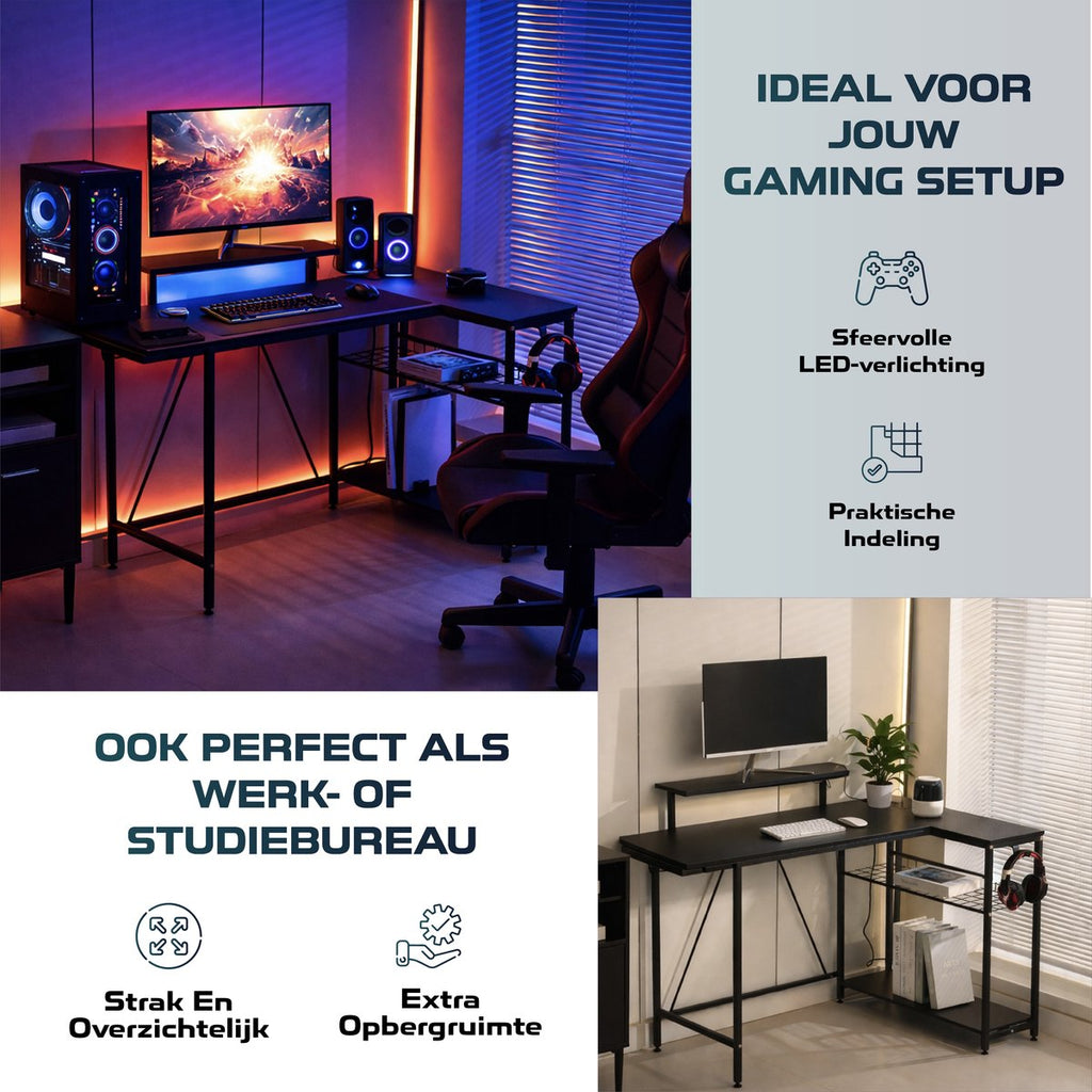 Gamebureau als gaming-, werk- of studieplek