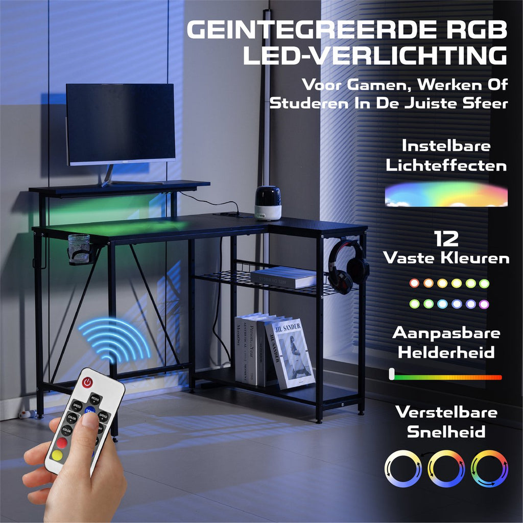Gamebureau – RGB-ledverlichting met afstandsbediening