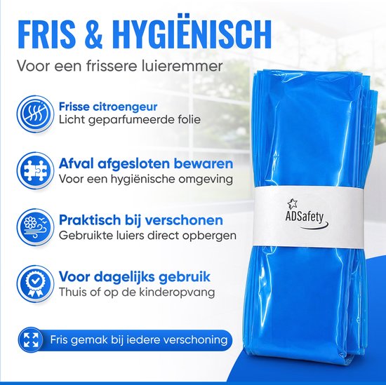 Luieremmer navulling – frisse citroengeur en afgesloten bewaren