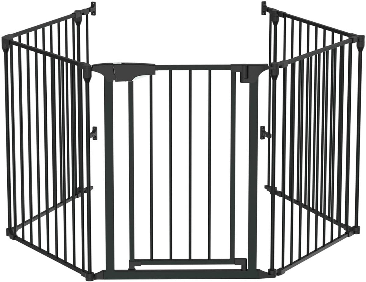 ADSafety 5 Panelen Veiligheidshekje - Tot 340 CM - Zwart - ADSafety