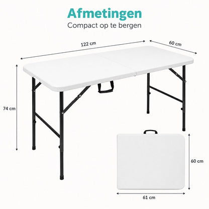 ADSafety Inklapbare Tafel 122 x 60 x 74 cm - ADSafety