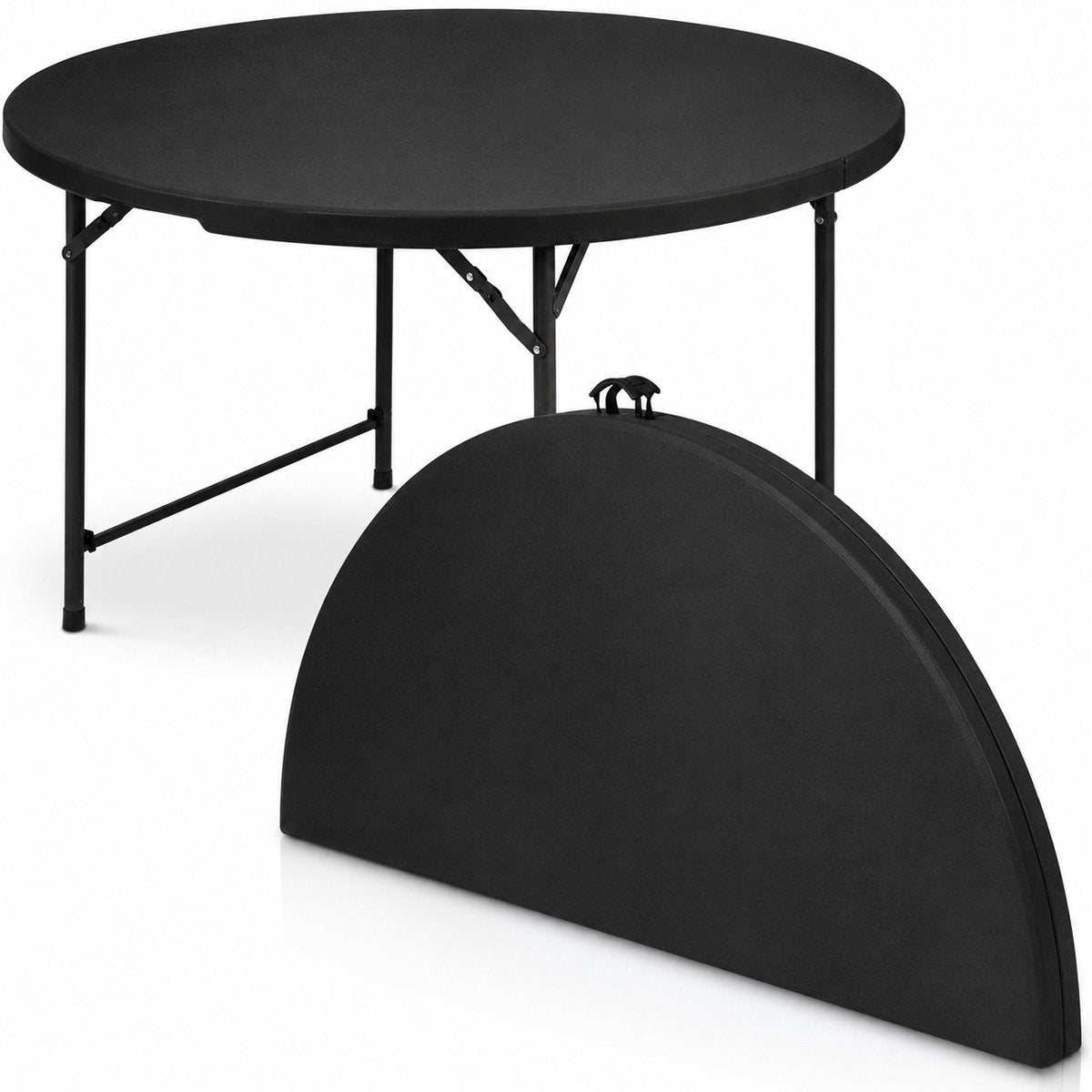 ADSafety Inklapbare Tafel Rond - Ø122 x H74 cm - ADSafety