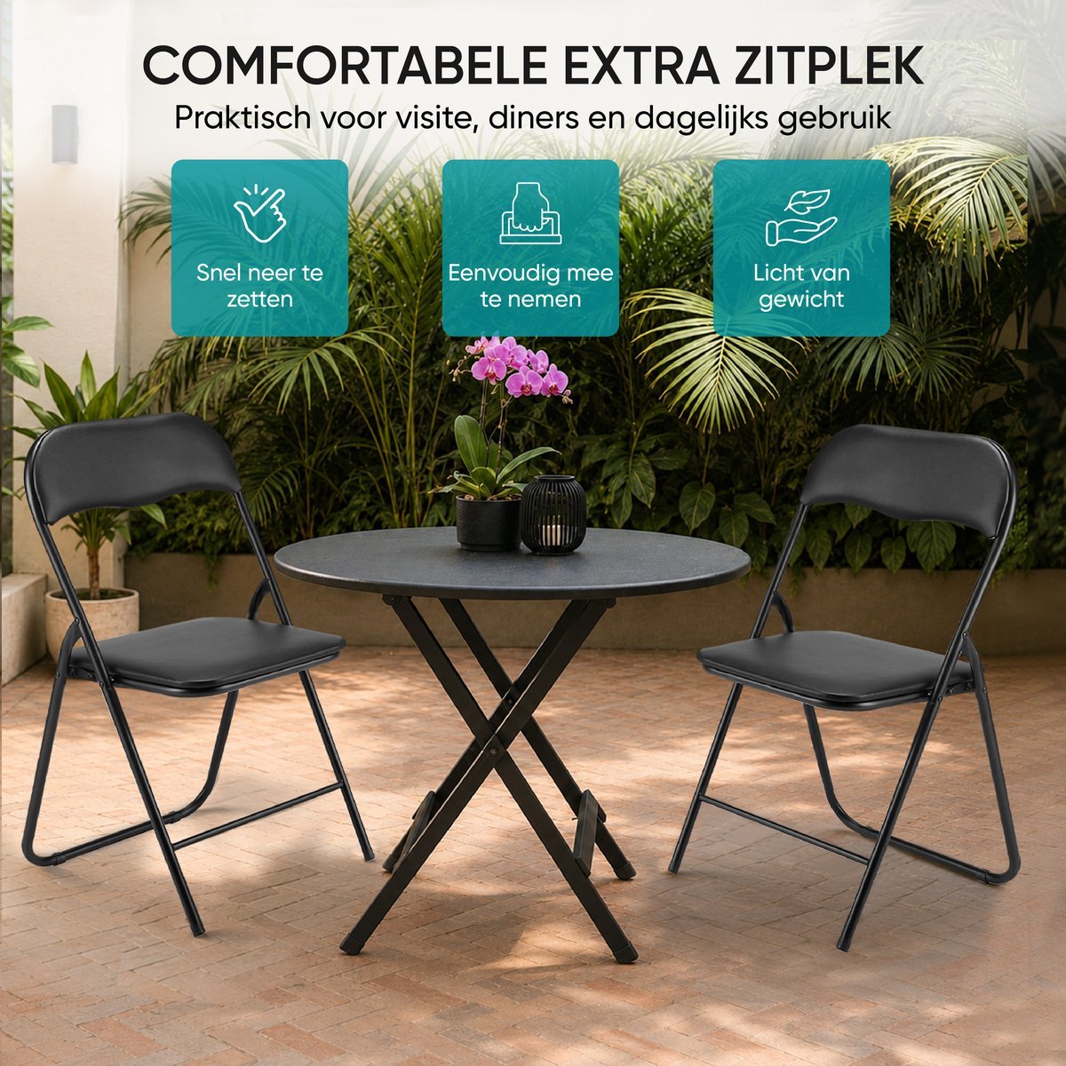 ADSafety Klapstoelen - Set van 2 - ADSafety