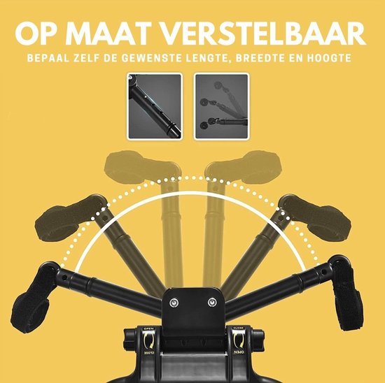 Meerijdplankje – verstelbare lengte, breedte en hoogte