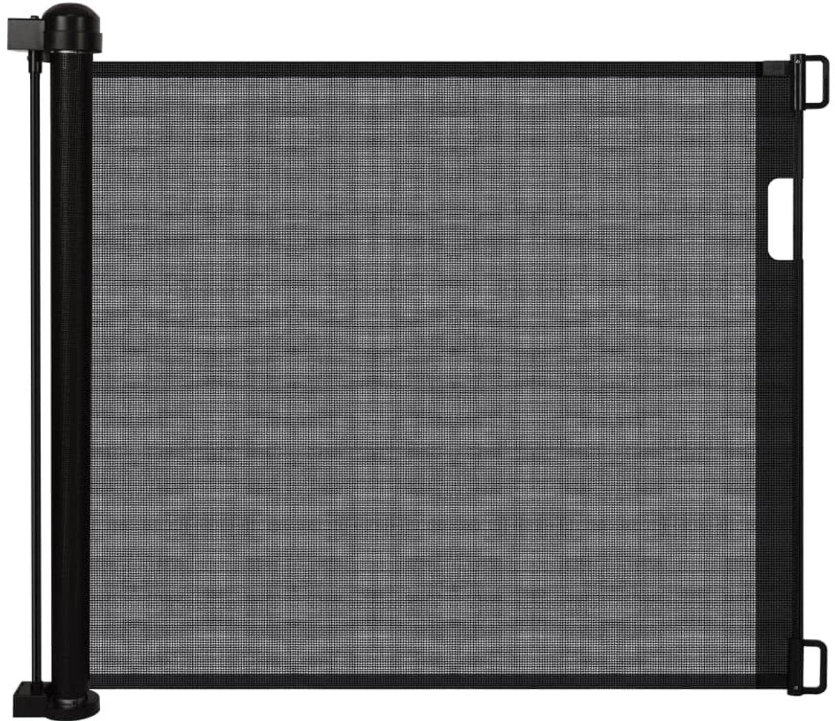 ADSafety Oprolbaar Hondenhekje - 10 tot 180 cm Breed - Zwart - ADSafety