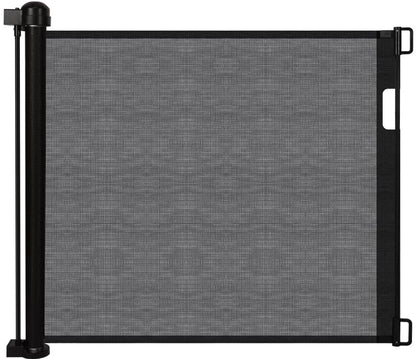 ADSafety Oprolbaar Hondenhekje - 10 tot 180 cm Breed - Zwart - ADSafety