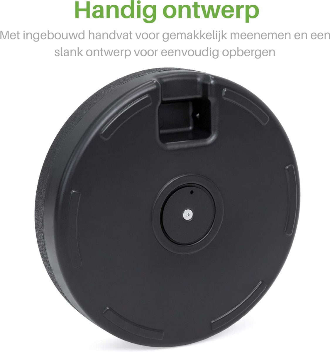 ADSafety Parasolvoet 21L - Vulbaar - Zwart - ADSafety