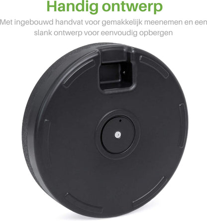 ADSafety Parasolvoet 21L - Vulbaar - Zwart - ADSafety