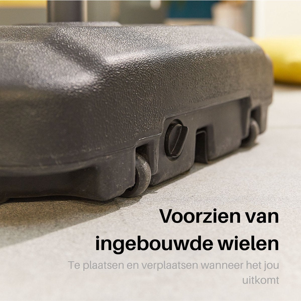ADSafety Parasolvoet Verrijdbaar - Vulbaar tot 78 kg - ADSafety