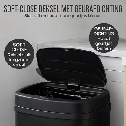ADSafety Sensor Prullenbak 60L - Ovaal - ADSafety