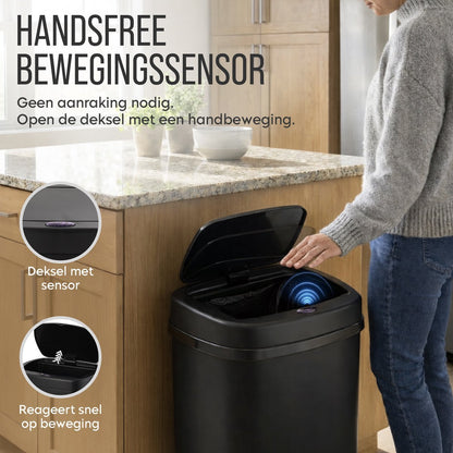 ADSafety Sensor Prullenbak 60L - Ovaal - ADSafety
