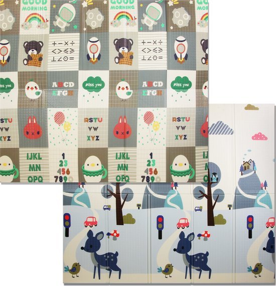 ADSafety Speelmat - Wonderland &amp; Ruimte - ADSafety