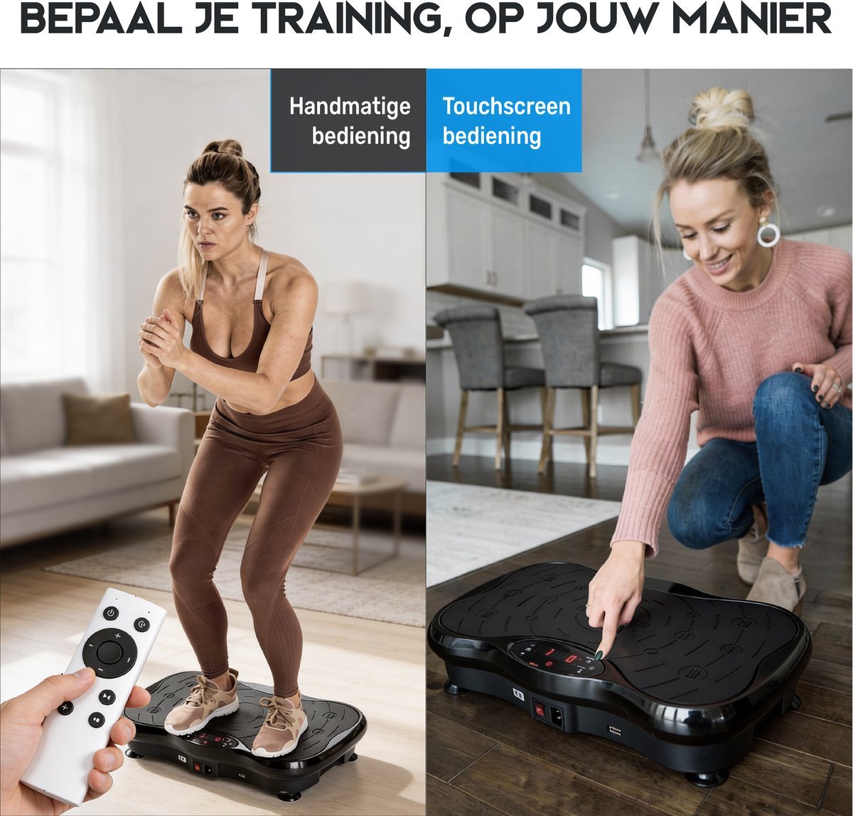 ADSafety Trilplaat Fitness - Met Weerstandsbanden en Bluetooth - ADSafety