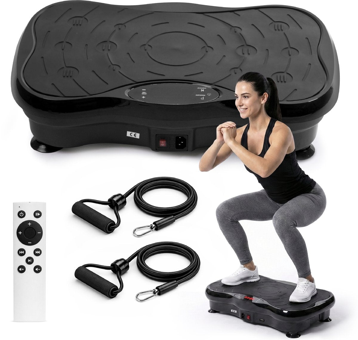 ADSafety Trilplaat Fitness - Met Weerstandsbanden en Bluetooth - ADSafety